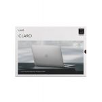 Чехол-накладка Uniq HUSK Pro CLARO для MacBook Air 13 (2018-2020), матовый пластик, прозрачный - фото 5