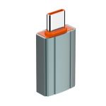 Адаптер LDNIO LC140, с USB-A на USB-C, серый - фото 1