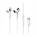 Наушники Baseus Encok C17, разъём USB-C, вкладыши, гарнитура, MFI, белый - фото 1