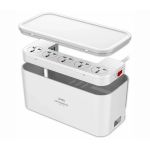 Сетевой фильтр LDNIO SC5309, в ящике, 3 USB QC/5 универсальных розеток, 2 м, 2.5 кВт, 3.1 А, белый - фото 1