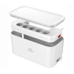 Сетевой фильтр LDNIO SE5334/SN5309, в ящике, 3 USB QC / 5 розеток, 2 м, 2.5 кВт, 3.1 А, белый - фото 1