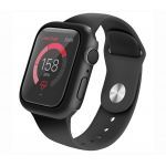 Чехол Uniq для Apple Watch 44 mm Nautic +9H glass Water-resistant IP68 черный - фото 1