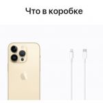 Apple iPhone 14 Pro Max, 256 ГБ, «золотой» - фото 10