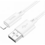 Кабель Hoco X88 с USB-A на Lightning, 1 метр, белый - фото 1