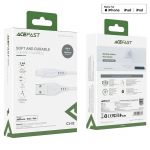 Кабель ACEFAST C3-02 Lightning MFI 1.2m (белый) - фото 3