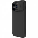 Чехол Nillkin для iPhone 14 Pro CamShield Silky Magnetic Silicone Элегантный черный - фото 2