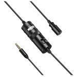 Микрофон BOYA BY-M1, петличный, Jack 3.5mm, черный, двойной всенаправленный - фото 6