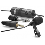 Микрофон BOYA BY-M1, петличный, Jack 3.5mm, черный, двойной всенаправленный - фото 7