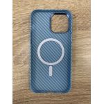 Чехол пластиковый Piblue MagSafe под карбон iPhone 14 Pro Max (пиковый синий) - фото 2