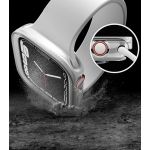 Ремешок Elago для Apple Watch 44/45 mm чехол DUO case Прозрачный/белый - фото 2