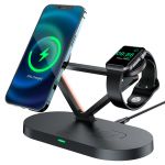 Беспроводное зарядное устройство Acefast E9, 3 в1, 35Вт (черный) - фото 3