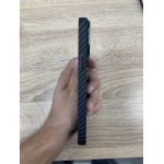 Чехол пластиковый Piblue MagSafe под карбон iPhone 14 Pro Max (черный) - фото 3