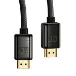 Кабель Baseus High Definition Series HDMI 8K to HDMI 8K Adapter Cable(Zinc alloy) 2m Black - фото 2
