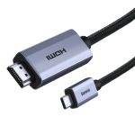 Кабель Baseus High Definition Series Graphene Type-C to HDMI 4K Adapter Cable 2m Black - фото 2