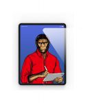 Защитное стекло BlueO 2.5D для iPad 10.9 (2022), прозрачный - фото 2