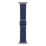 Ремешок Uniq для Apple Watch 45/44/42 mm ASPEN Strap плетеный синий - фото 4
