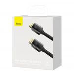 Кабель Baseus High Definition Series HDMI 8K to HDMI 8K Adapter Cable(Zinc alloy) 2m Black - фото 5