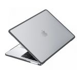 Чехол Uniq для Macbook Air 13 (2022 M2) Venture PC/TPU case Иней/Серый - баннер 2