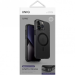 Uniq для iPhone 14 Pro чехол Lifepro Xtreme AF Frost Smoke (MagSafe) - фото 7