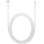 Кабель Apple с USB-C на Lightning, 1 метр, оригинал, Retail, белый - фото 1
