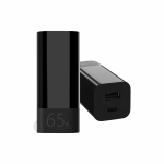 Сетевое зарядное устройство Xiaomi ZMI Desktop с USB-C + USB-A, 65 Вт. (Общая), 3A, с кабелем USB C на USB-C, чёрный - фото 2