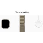Apple Watch Ultra 2 2023, 49 мм, корпус из титана, ремешок Alpine "оливковый" - фото 10