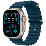 Apple Watch Ultra 2 2023, 49 мм, корпус из титана, ремешок Ocean "синий" - фото 1