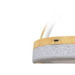 Музыкальная колонка Xiaomi Ezvalo Wireless Charging, 5 Вт с беспроводной зарядкой, светлое дерево - фото 2