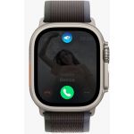 Apple Watch Ultra 2 2023, 49 мм, корпус из титана, ремешок Trail "оранжевый/бежевый" - фото 9