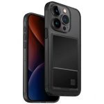 Чехол Uniq для iPhone 15 Pro Max Air Fender ID (cardslot) Серый - фото 1