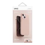 Чехол Uniq для iPhone 15 LINO Розовый (Magsafe) - фото 7