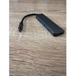 Хаб Perfeo PF-Type-C-12, USB Type-C dock. station 5 в 1 (серебро) - фото 6