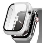 Ремешок Elago для Apple Watch 44/45 mm чехол Clear Shield case+9H glass Матовый Прозрачный - фото 1