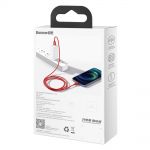 Кабель Baseus Superior Series Fast Charging Data Cable USB to iP 2.4A 1m Red - фото 6