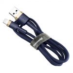 Кабель Baseus cafule Cable USB For iP 1.5A 2m Gold+Blue - фото 3
