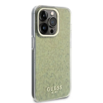 Чехол Guess для iPhone 15 Pro PC/TPU Faceted Mirror Disco Твердый золотой - фото 2