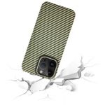 Чехол накладка K-Doo Keivlar для iPhone 14 Pro Max, черный - зеленый - фото 5