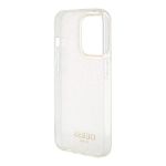 Чехол Guess для iPhone 15 Pro PC/TPU Faceted Mirror Disco Твердый розовый - фото 5