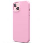 Чехол Elago для iPhone 15 Soft silicone (Liquid) Ярко-розовый - фото 1