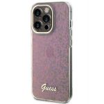Чехол Guess для iPhone 15 Pro Max PC/TPU Faceted Mirror Disco Hard Розовый - фото 1