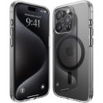 Чехол Elago для iPhone 15 Pro Max HYBRID (pc/tpu) Прозрачный/черный (MagSafe) - фото 3