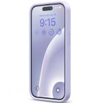 Чехол Elago для iPhone 15 Pro Max Soft silicone (Liquid) Фиолетовый - фото 2
