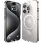 Чехол Elago для iPhone 15 Pro HYBRID (pc/tpu) Прозрачный/белый (MagSafe) - фото 3