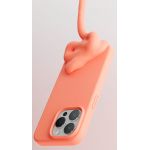 Чехол Elago для iPhone 15 Pro Soft silicone (Liquid) Лосось - фото 3