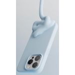 Чехол Elago для iPhone 15 Pro Max Soft silicone (Liquid) Светло-синий - фото 3