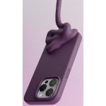Чехол Elago для iPhone 15 Pro Max Soft silicone (Liquid) Темно-фиолетовый - фото 3