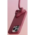 Чехол Elago для iPhone 15 Pro Soft silicone (Liquid) Бургундия - фото 3
