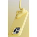 Чехол Elago для iPhone 15 Pro Soft silicone (Liquid) Желтый - фото 3