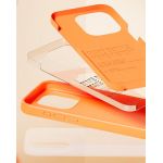 Чехол Elago для iPhone 15 Pro Max Soft silicone (Liquid) Апельсин - фото 4