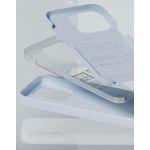 Чехол Elago для iPhone 15 Pro Soft silicone (Liquid) Светло-синий - фото 4